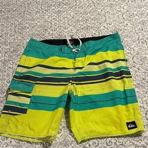 Quiksilver Vibrant Striped Swim Shorts